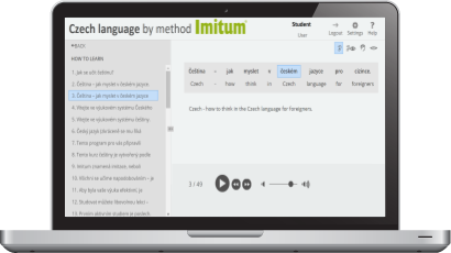 Czech for foreigners - exam course